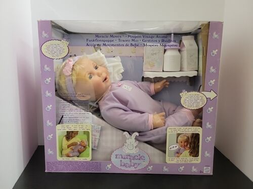 Miracle Moves Baby Soft Skin 2002 - Untested - NRFB Doll Open Box - Mattel B2609