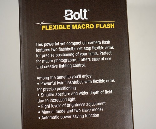 Bolt VM-260 Flexible Macro Flash with twin heads - Picture 11 of 14