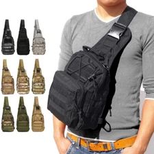 Outdoor Shoulder Bag Waterproof EDC Molle Fanny Pack Military Tactical Backpack
