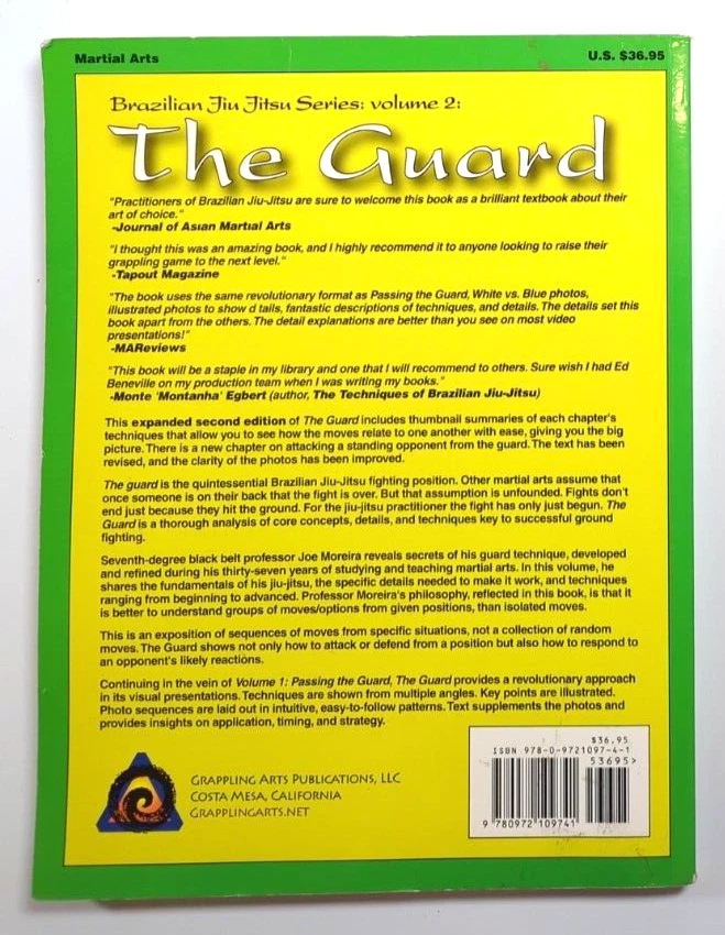 The Guard Brazilian Jiu Jitsu Details And Techniques by Ed Beneville Joe Moreira - image 2 of 4