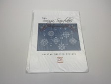 Carolyn Manning Designs Swingin Snowflakes Counted Cross Stitch Pattern 4P