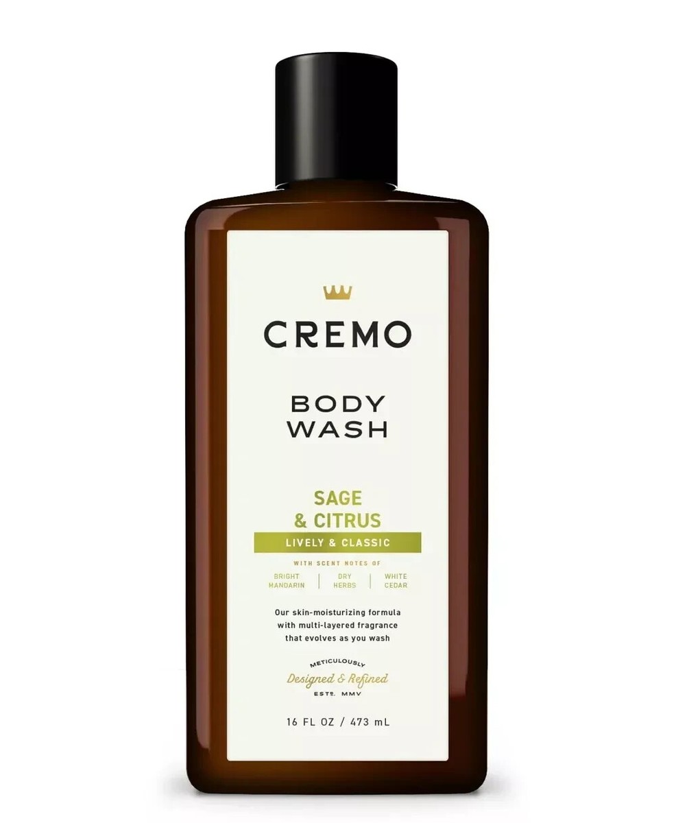 11pk Cremo All Season Body Wash Sage and Citrus 16 Ounce for