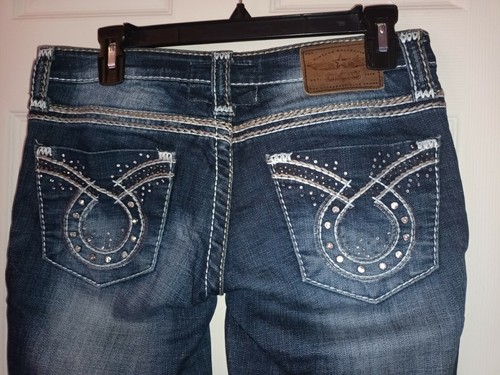 BIG STAR LIV Jeans Thick Stitch Womens 