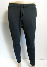 Men's Sauvage Hemp Collection Split Knee / Jogger Pant Black or Chargoal 640I