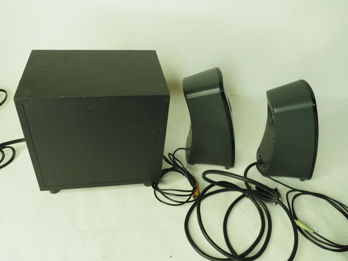 Logitech Z323 30W Speaker System with Subwoofer - Black Logitech Z323 30W Speaker System with Subwoofer - Black