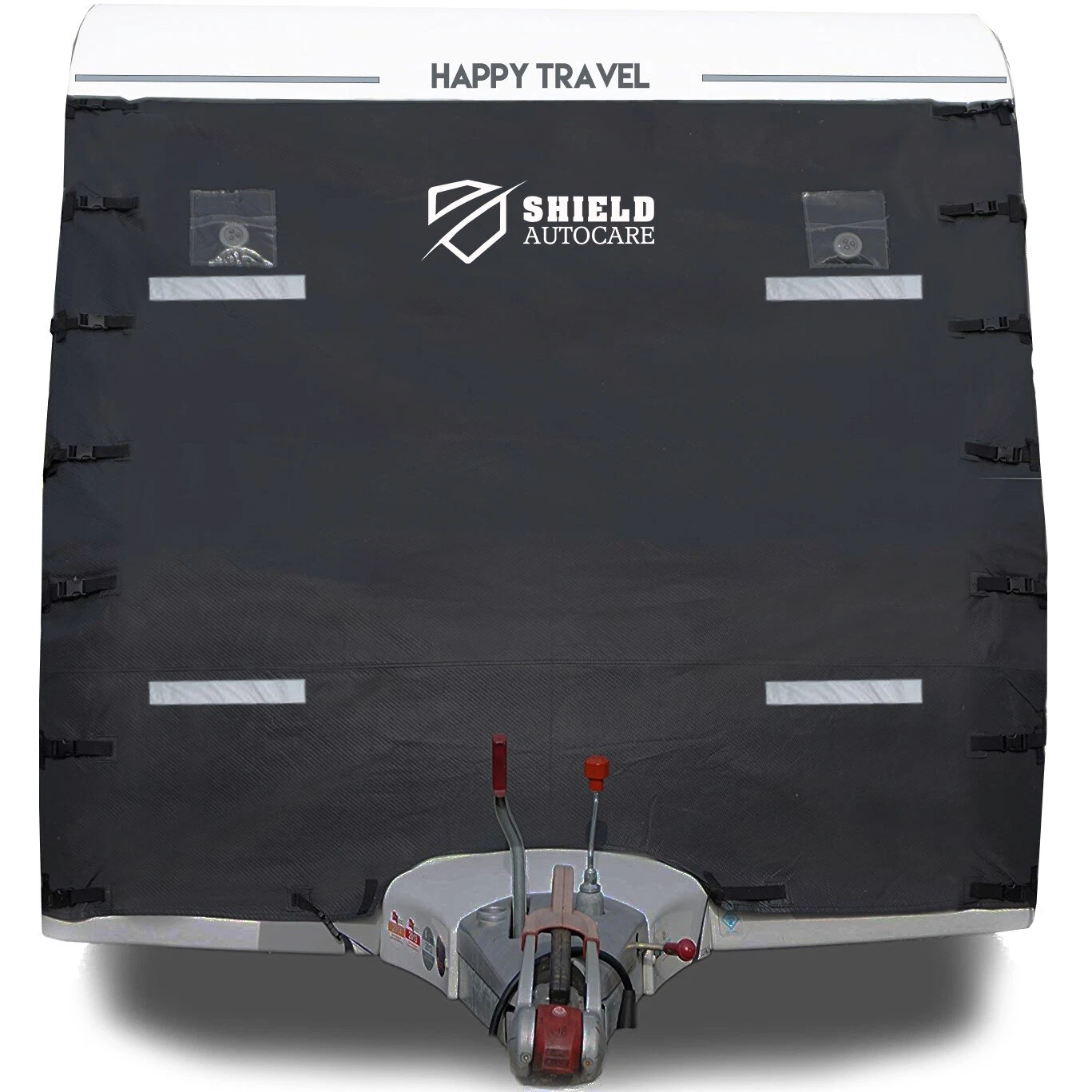 Caravan Front Towing Cover Protector Universal Shield Guard LED Lights
Opens in a new window or tab