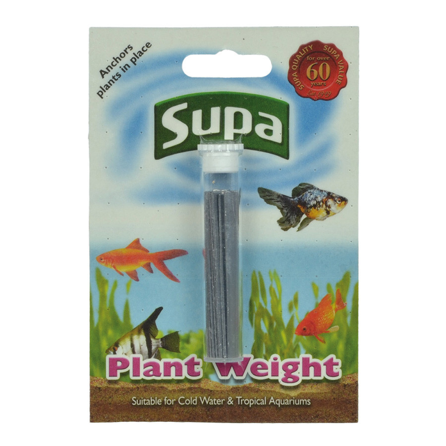 Supa Aquarium Plant Weights 10 Lead Strips