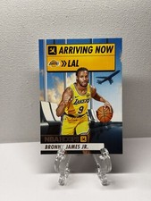 2024-25 Panini Hoops Basketball - #12 Bronny James Jr. (RC) - Arriving Now