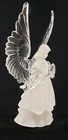 New in Box Vintage Ganz Clear Winged Acrylic Angel Figurine 10.5 inches tall — photo 2