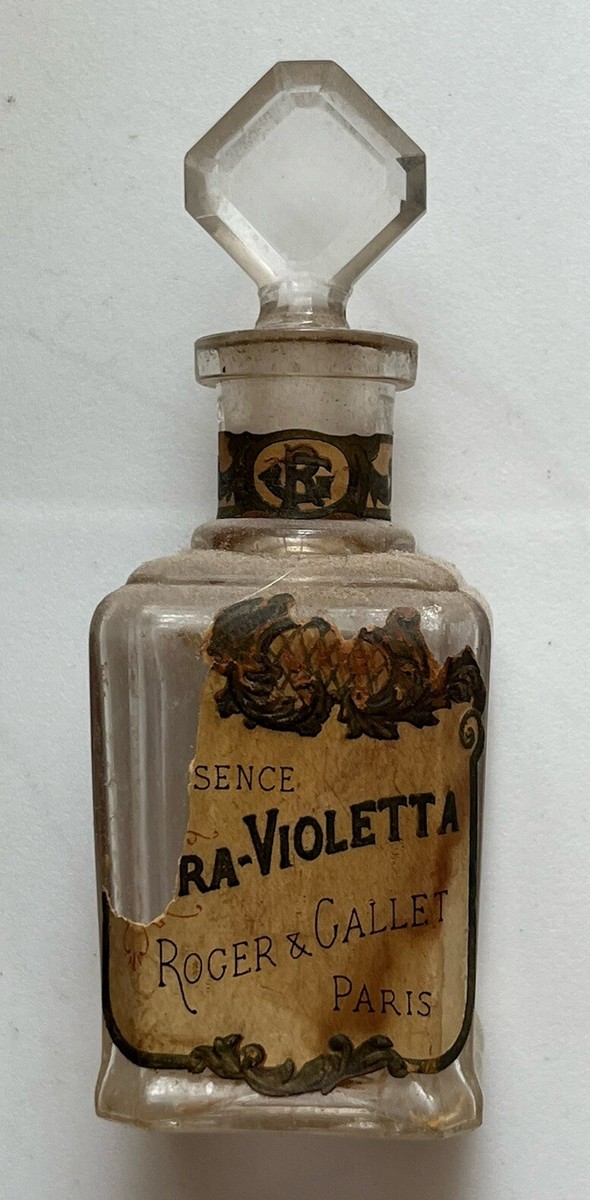 Antique Roger And Gallet Vera Violetta Perfume Bottle | eBay