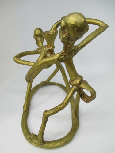Modern Art Sculpture Metal THE FUNNEL Handmade - Picture 2 of 8