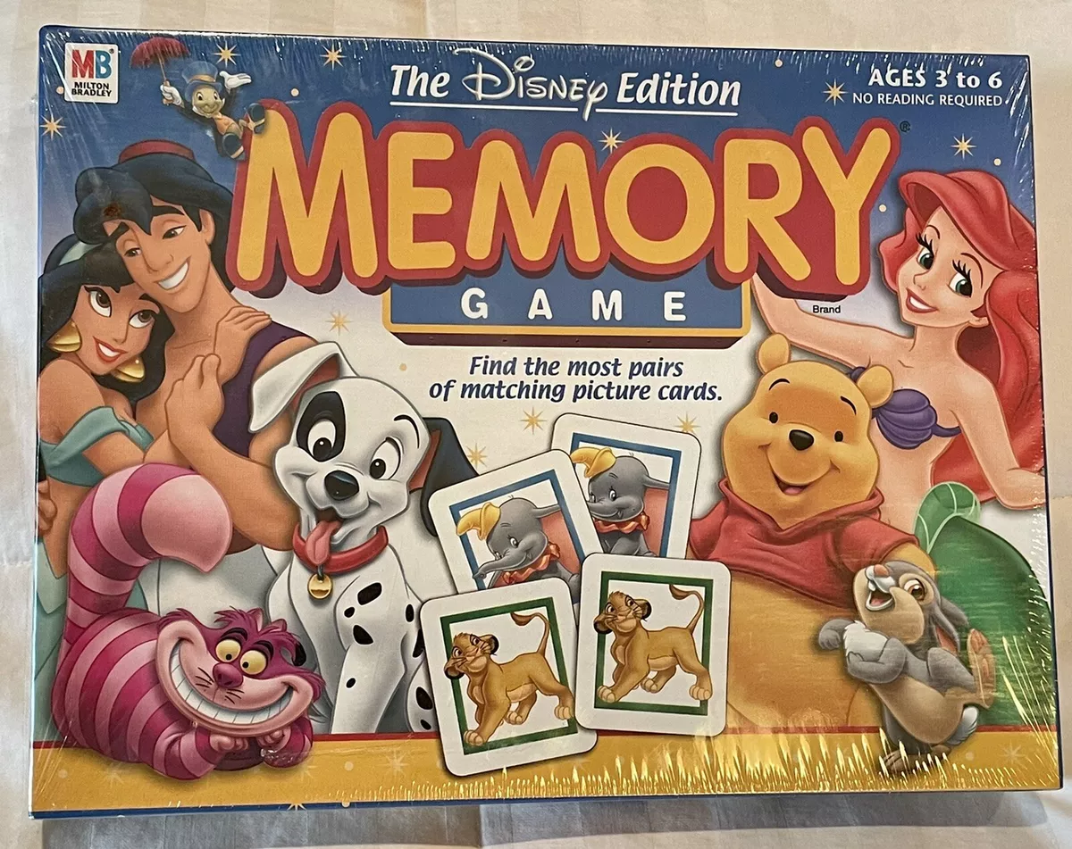 Memory Game 2002 The Disney Edition Classic Matching Magically Fun