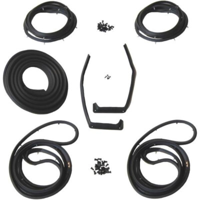 Steele Rubber Products 90-3133-90 7 Piece Body Weatherstrip Kit for Factory Fit