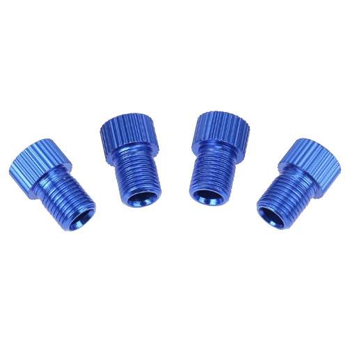 4 x VALVE ADAPTER PRESTA TO SCHRADER CONVERTER ROAD BIKE CYCLE BICYCLE PUMP - Picture 8 of 14