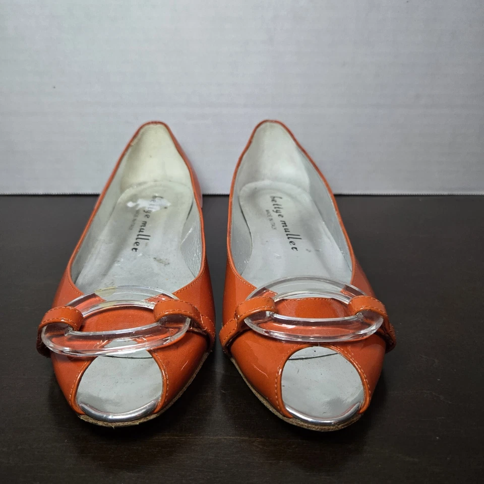 Балетки Anthropologie BETTYE MULLER лакированная кожа 35,5 оранжевые - Изображение 2 из 4
