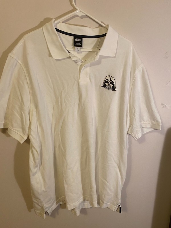 Amazon Essentials Men’s Star Wars Polo Golf Shirt Darth Vader  XLarge