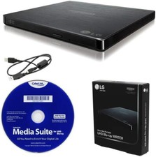 LG BP60NB10 Portable 6X UHD Blu-ray Burner CyberLink Software