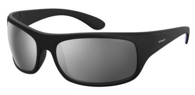 Polaroid Sonnenrille 07886  003 / EX Schwarz Grau Unisex