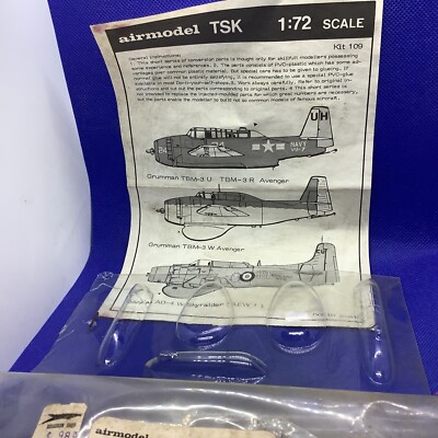 AIRMODEL TSK KIT No.109 1/72-SCALE CONVERSION,Grumman TBM-3R Avenger, skyraider
