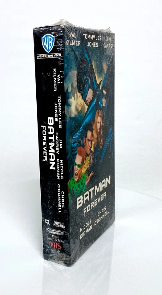 Batman Forever VHS Val Kilmer Jim Carrey Factory Sealed - Image 4 of 4