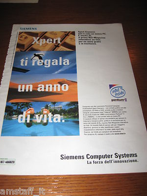*AI20=SIEMENS COMPUTER SYSTEMS=ADVERTISING=ADVERTISING=WERBUNG=COUPURE=