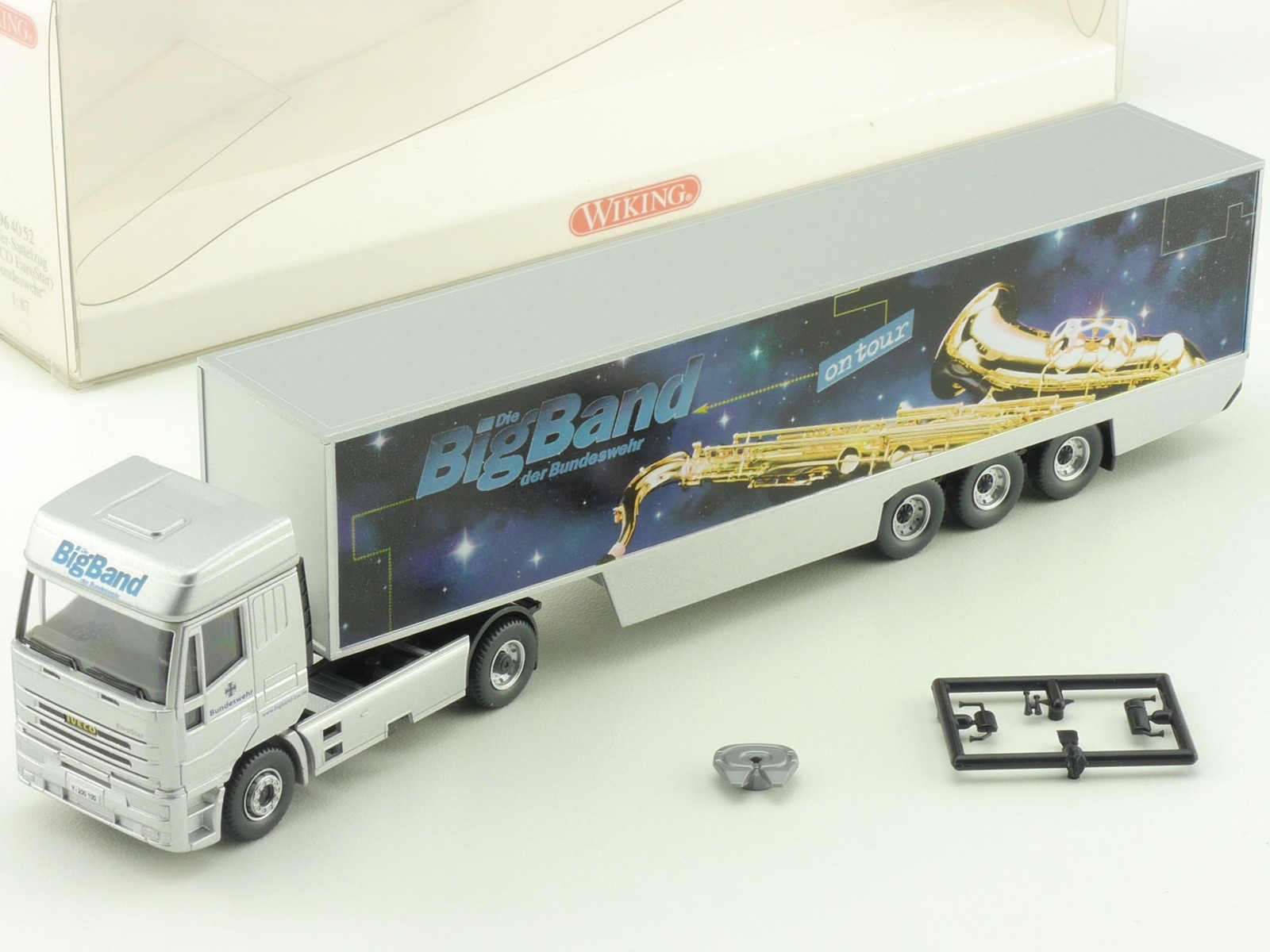 Wiking 6964052 Iveco Euro Star Bundeswehr Big Band SZ Mint! OVP 1704-24-35