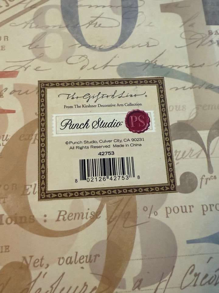 Punch Studio GRAPHIC NUMBERS Decorative Nesting Boxes SET OF 3 Black & Cream - Image 4 of 4