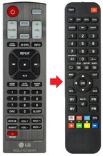 Telecomando adatto per LG NB3530A | NB3531A | NB3540