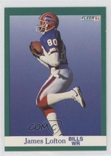 1991 Fleer James Lofton #4 HOF 1z4
