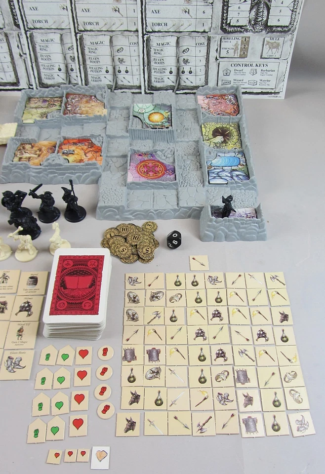 Legend of Zagor Vintage Parker Games 3D Fantasy Board Game Complete & Working - Image 3 of 4