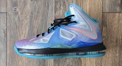 Nike LeBron 10 Pure Platinum Size 11
