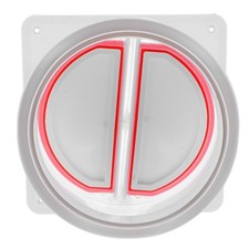 Plastic Backflow Valve Ductless Range Hoods Check Exhaust Outlet Replacement