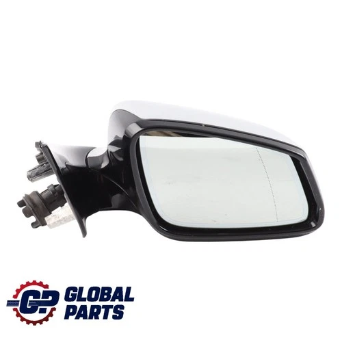 BMW F10 F11 Wing Mirror Shadow Line Right O/S Auto Dip Heated Titan Silver - 354