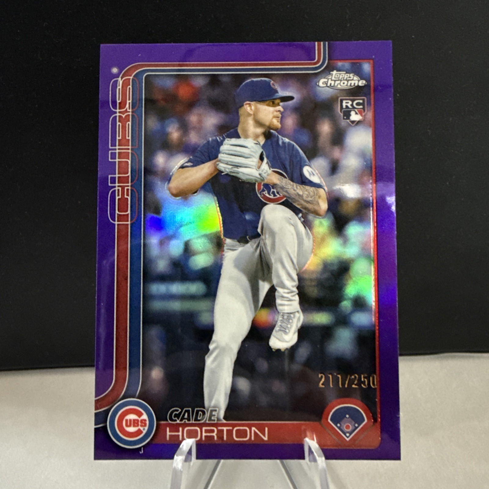 Cade Horton RC Purple Refractor /250 | 2025 Topps Chrome Update Series #USC63