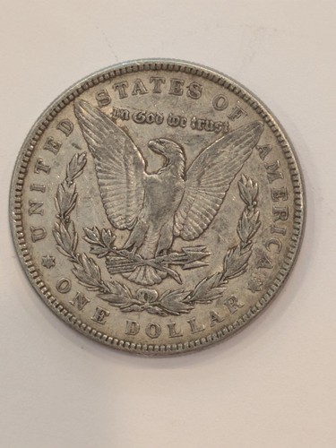 Mejor dólar de plata Morgan 1884 - 90% moneda de Estados Unidos - bonita moneda *T40 - Imagen 3 de 4