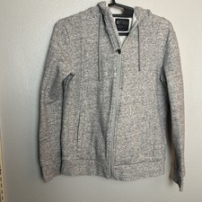 FIGS Essential Zip Up Hoodie On Shift Jacket-Women's S-Heather Gray