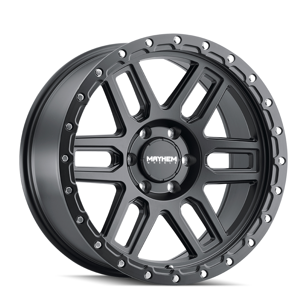 MAYHEM DELTA 8304 MATTE BLACK 20X9 6-139.7 0MM 106MM