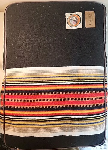 Pendleton Acadia National Park Dog Bed 28x20 Fleece Striped