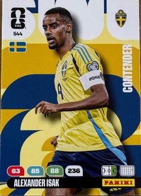 Panini FIFA ADRENALYN XL Club World Cup 2026 NR 544 Alexander Isak CONTENDER