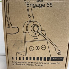 Jabra ENGAGE 65 Black Over the Ear Wireless Headsets