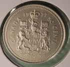 1977 Canada 50 Cents — photo from another recent sale