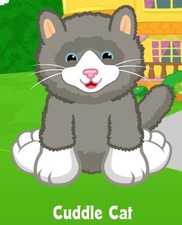 Webkinz Classic Cuddle Cat - hm821 - Virtual Adoption Code Only