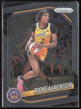 2025 Panini Prizm WNBA #118 Rickea Jackson Los Angeles Sparks Basketball Card
