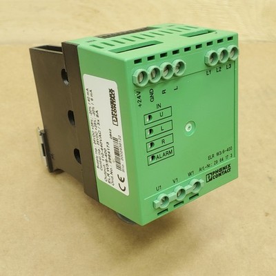 Phoenix Contact ELR W3/9-400 Electronic Load Reversing Relay 9A @ 480VAC - NEW