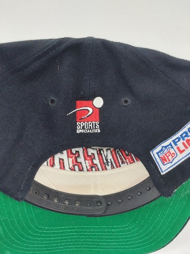 Vintage NFL Tampa Bay Buccaneers GRID Snapback Cap Hat 90s Sports Specialties - Picture 5 of 9