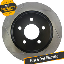 Stoptech Sport Slotted 1-piece Rear Brake Rotor For 94-04 Ford Mustang