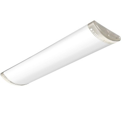4ft Light Fixtures Dimmable 80W 8800lm Linear Flush Mount Lights, 4 Foot Ceil...