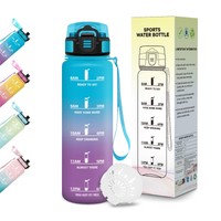 Motswedi 500Ml Trinkflasche Bpa-Frei Auslaufsicher