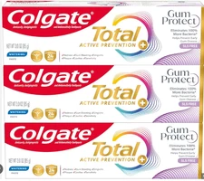 Colgate Total Active Prevention Gum Protect Whitening Paste 3 Oz Lot Of 3