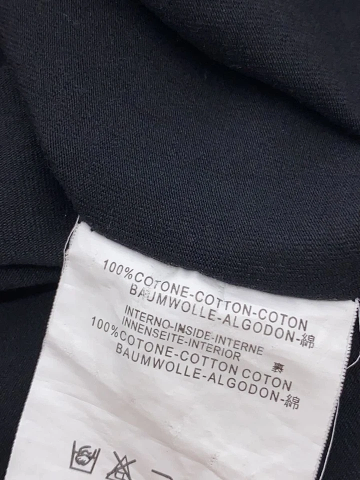 Moletom com capuz Galliano XL algodão preto - Imagem 4 de 4